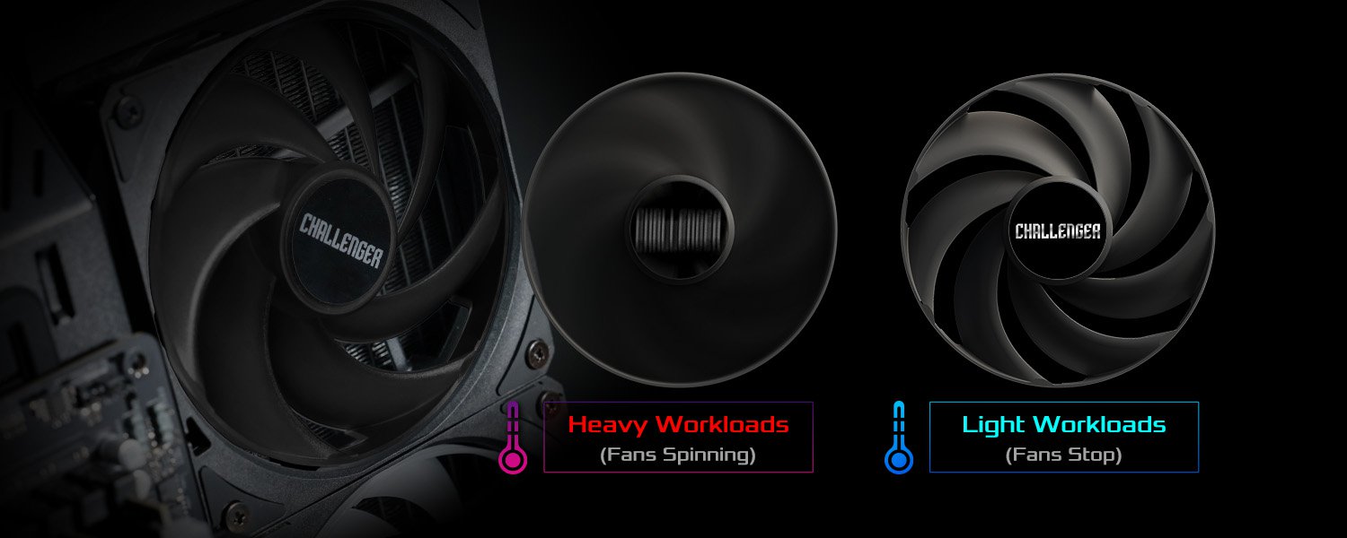 0dB Silent Cooling Technology